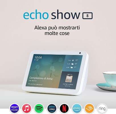 Echo Show 8 offerta