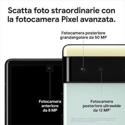 Google Pixel 6 sconto Fotocamera