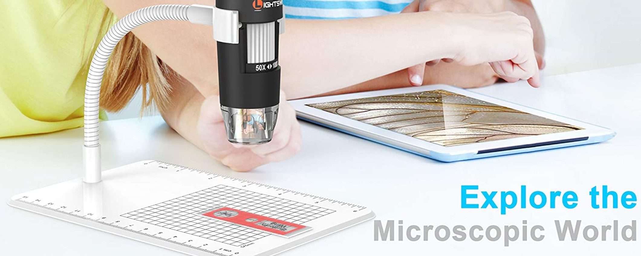 Microscopio digitale wireless in offerta TOP su Amazon (-70%)