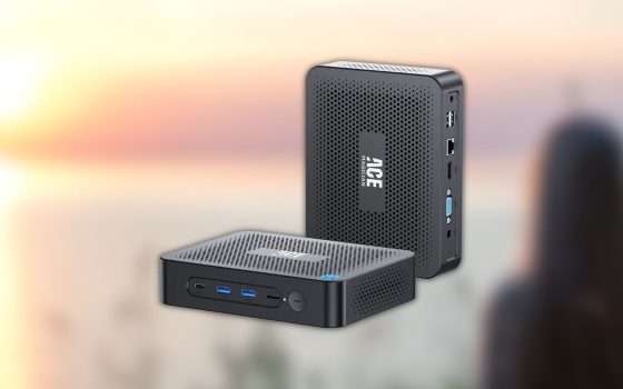 Il Mini PC Fanless con 16GB RAM e SSD da 512GB lo paghi con 80€ di sconto su Amazon