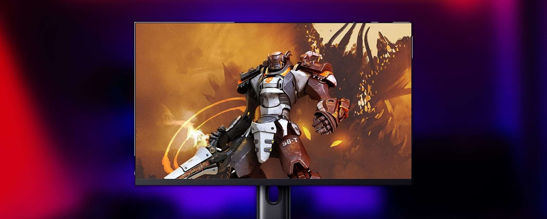 Monitor da gaming Xiaomi 2K: sconto SUPER di Amazon (-235€)