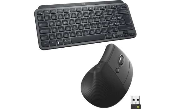 Logitech MX Keys Mini e mouse verticale Lift a un prezzo BOMBA