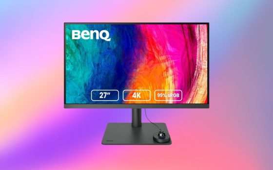 Questo monitor per Mac 4K da 27 pollici lo paghi con quasi 100 euro di sconto