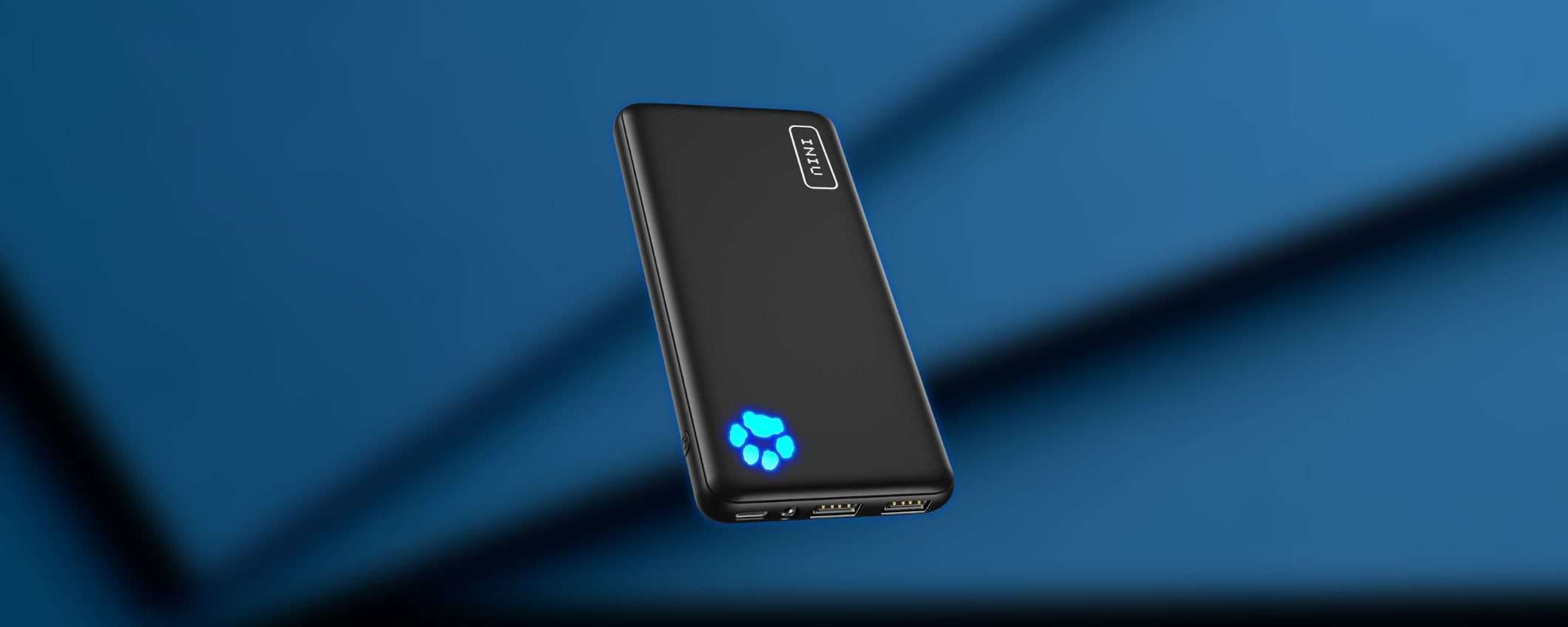 Powerbank 10000mAh super SOTTILE e LEGGERO: solo 10€ su Amazon (-80%)