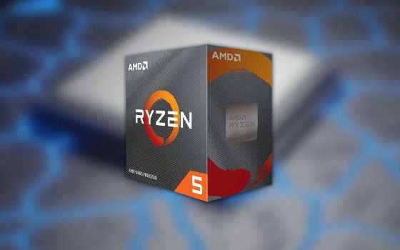 Processore AMD Ryzen 5: offertona Amazon, risparmi subito 82 euro