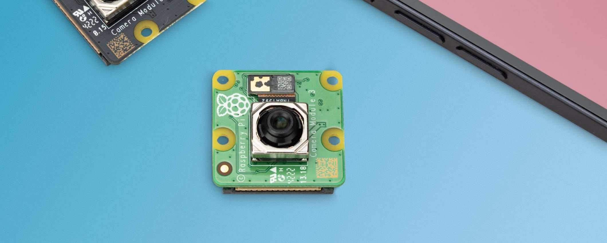 Raspberry Pi Camera Module 3: 12 MP con autofocus