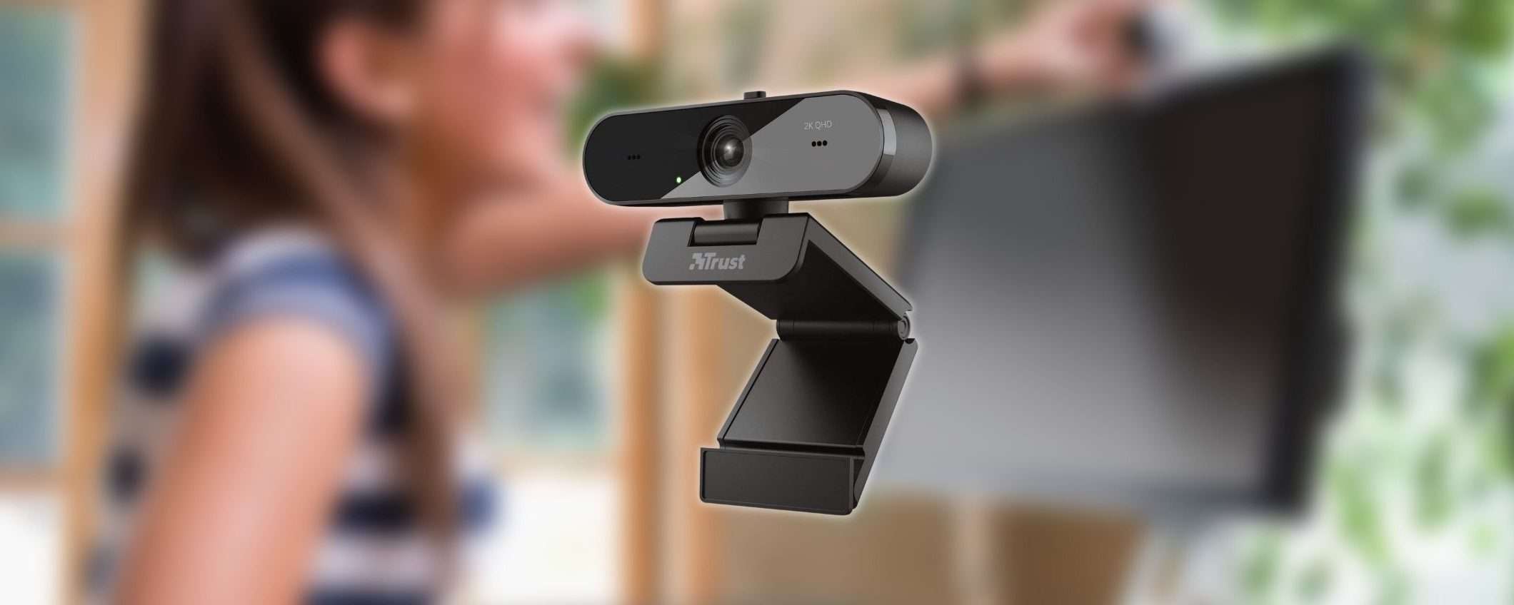 Webcam Trust in 2K: risparmio SUPER su Amazon (-42€)