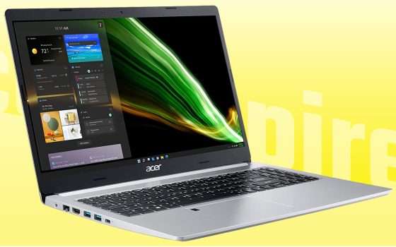 200 euro di sconto su questo notebook Acer con W11