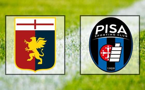 Come vedere Genoa-Pisa in streaming