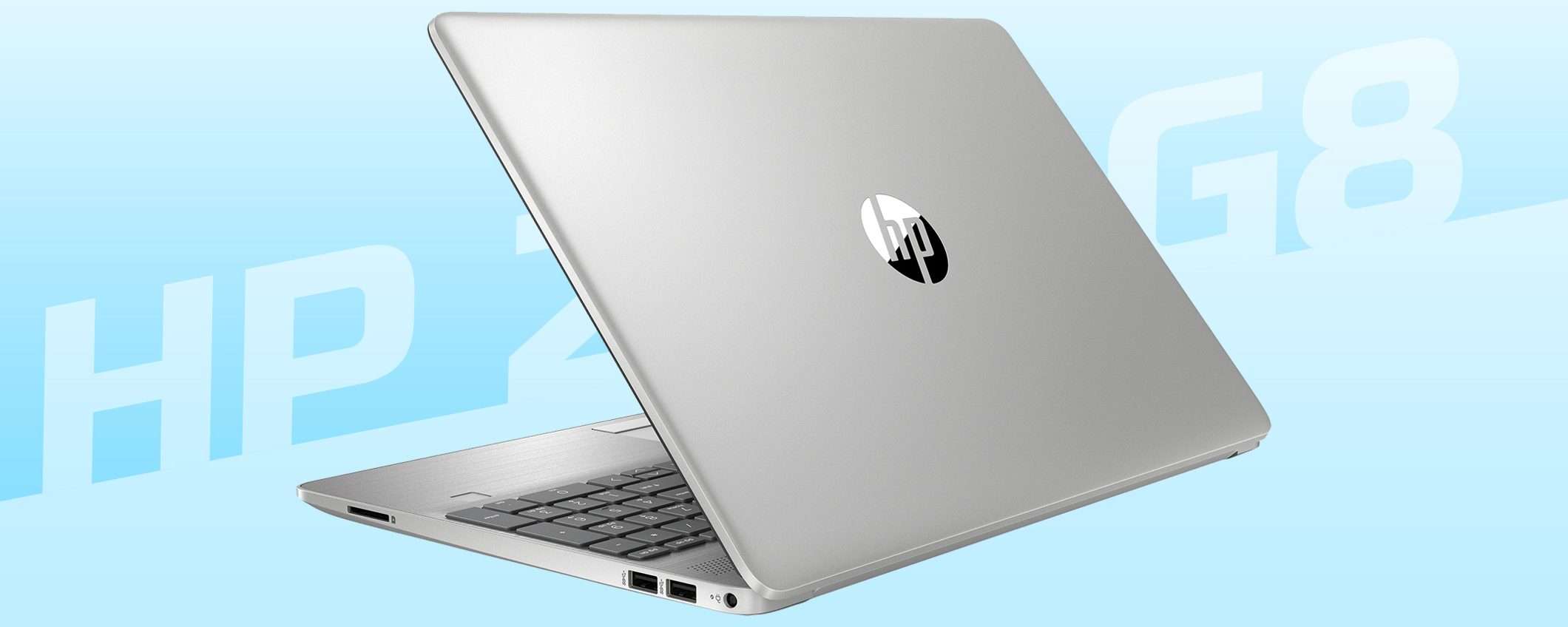 Notebook HP: Intel Core, Wi-Fi 6 e W10 Pro a 314€