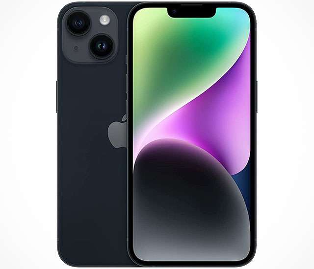 iPhone 14 nella colorazione Mezzanotte