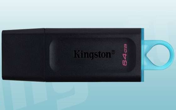 Chiavetta 64 GB Kingston: ultra-veloce a soli 6€