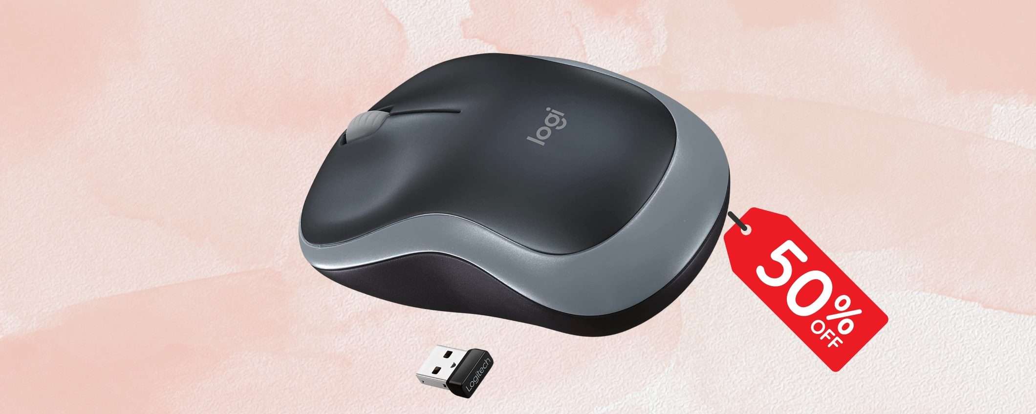 Logitech M185: il mouse che conquista sempre tutti (8€)