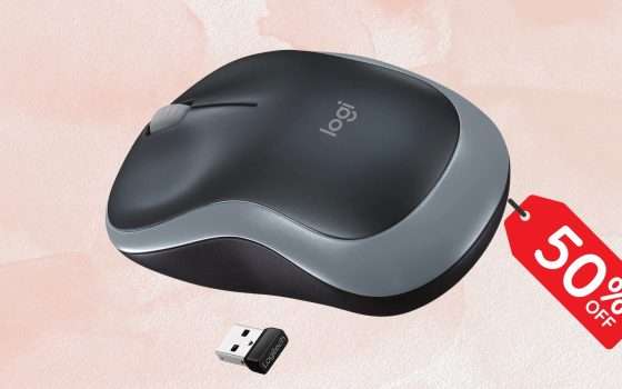 Logitech M185: il mouse che conquista sempre tutti (8€)