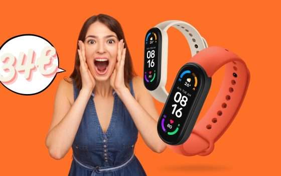 Mi Smart Band 6: quella di Xiaomi è una BOMBA ora a soli 34€