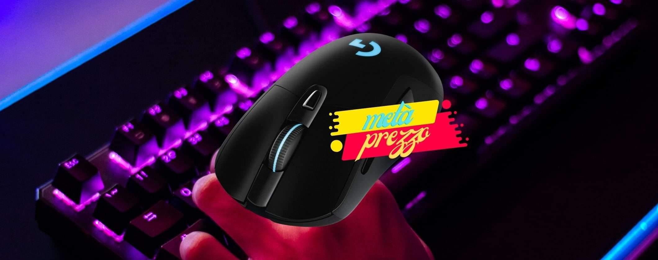 Mouse Gaming al 56% di sconto? Logitech G730 ti sta aspettando