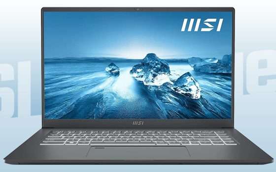 MSI Prestige 15: sconto 600 euro per il notebook