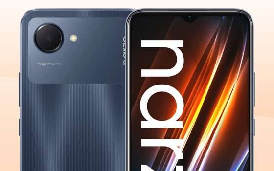 Smartphone a meno di 100€: realme Narzo 50i Prime