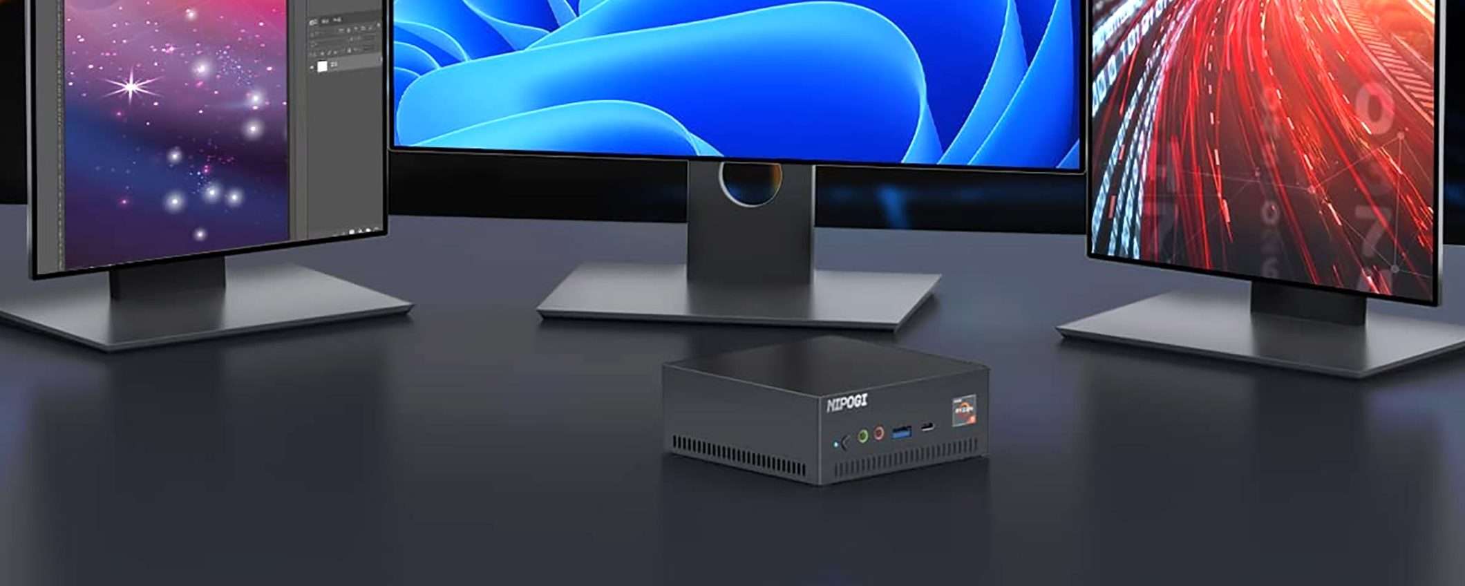 Mini PC potente con Windows 11 Pro: coupon -100€