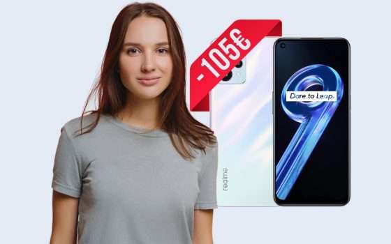 Realme 9 5G: subito 105€ di sconto per te su Amazon