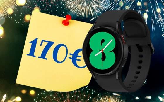 Samsung Galaxy Watch4: compralo ora a soli 170€