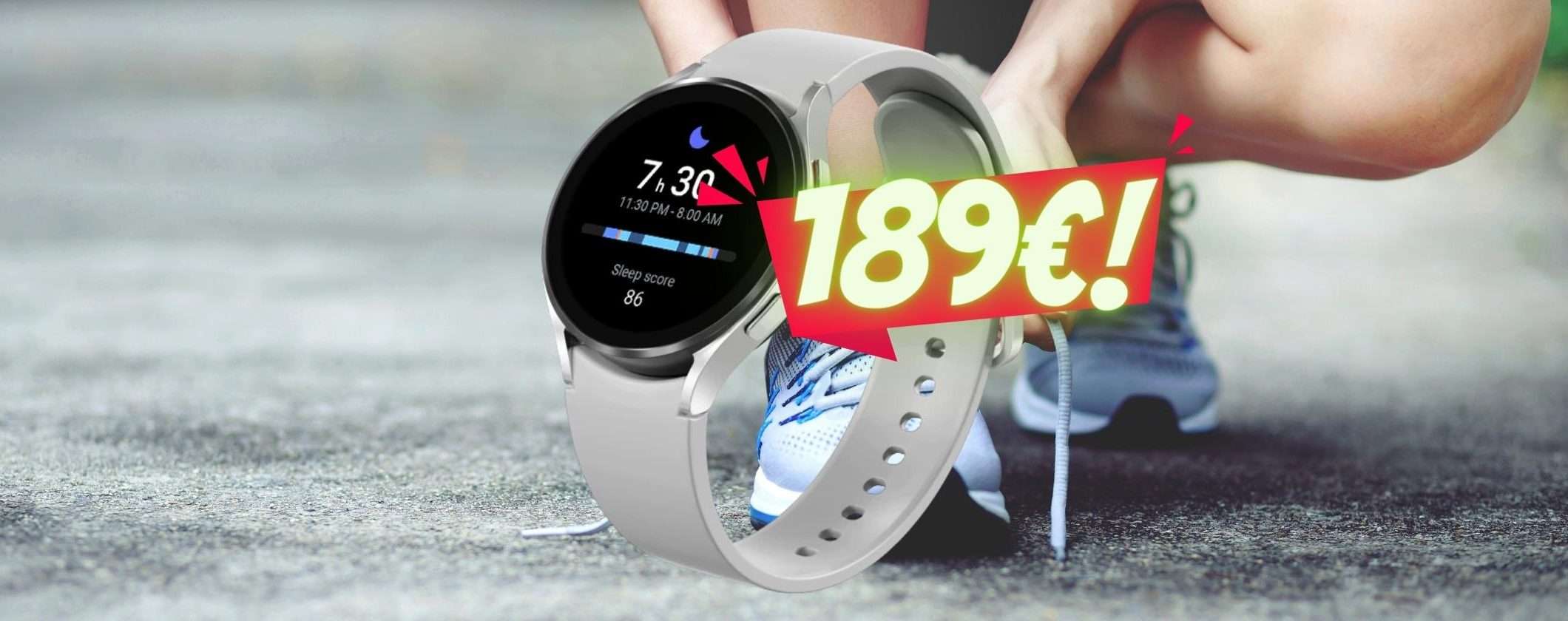 Samsung Galaxy Watch4 LTE: minimo storico per questa bomba