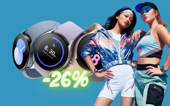 Samsung Galaxy Watch5 da acquistare subito su Amazon (-26%)