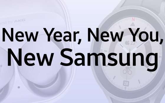 New Year, New You, New Samsung: gli sconti migliori