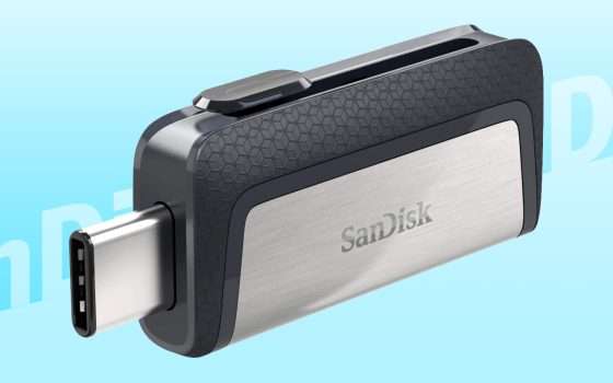 Pendrive SanDisk 64/128 GB con Type-C: un affare