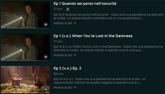 Il secondo episodio della serie The Last of Us