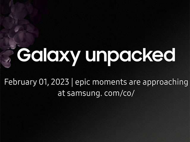 L'evento Unpacked organizzato da Samsung per Galaxy S23 andrà in scena l'1 febbraio 2023