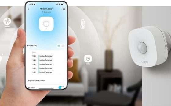Sensore di movimento intelligente: sicurezza domestica a meno di 15€