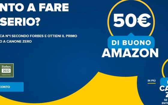 Fineco: CONTO GRATIS e 50€ di BUONO AMAZON