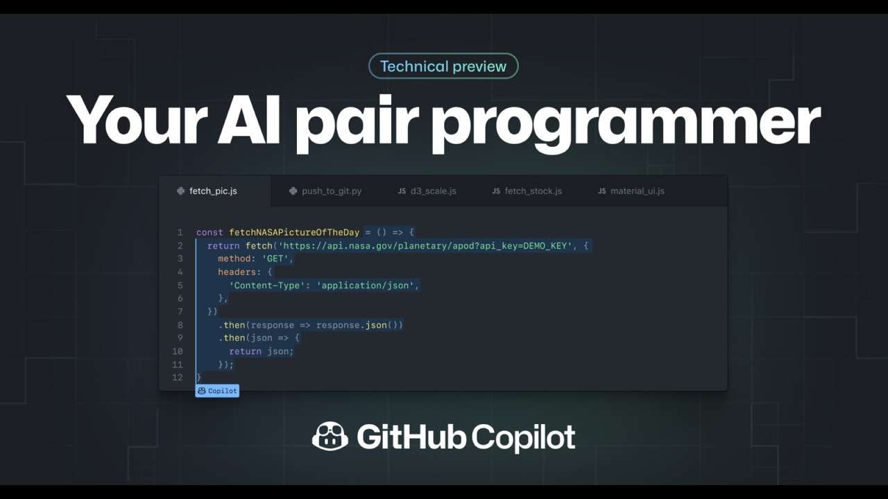 Github Copilot AI per programmazione