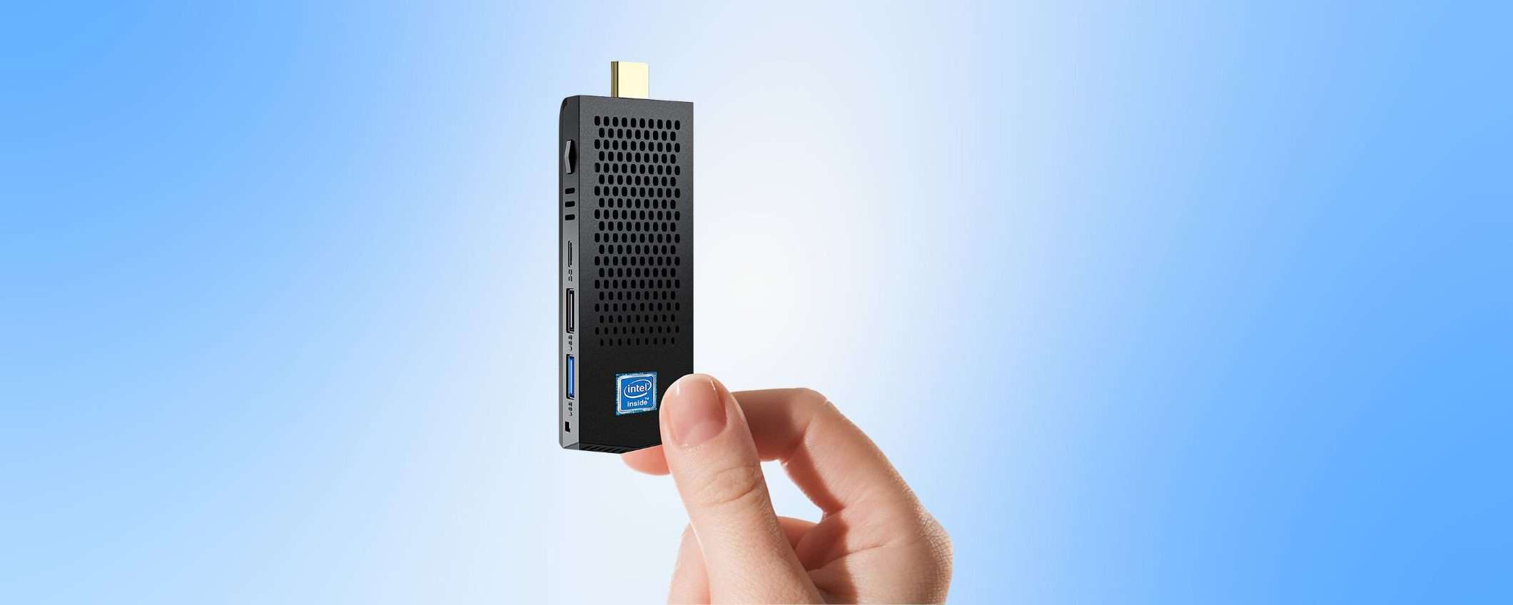 Mini PC Stick con 8GB RAM e 128GB di spazio: 125€ su Amazon (coupon)