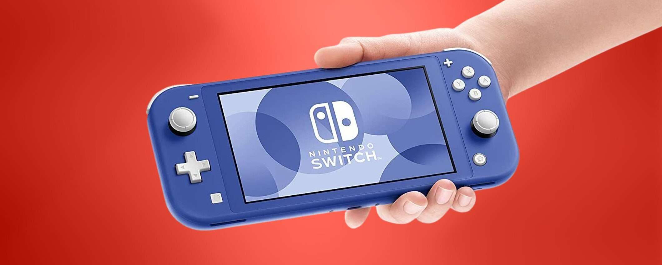 Nintendo Switch Lite e diversi giochi in offerta