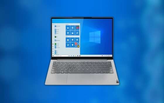 Notebook Lenovo ultrasottile e leggero come una piuma con 200€ di sconto