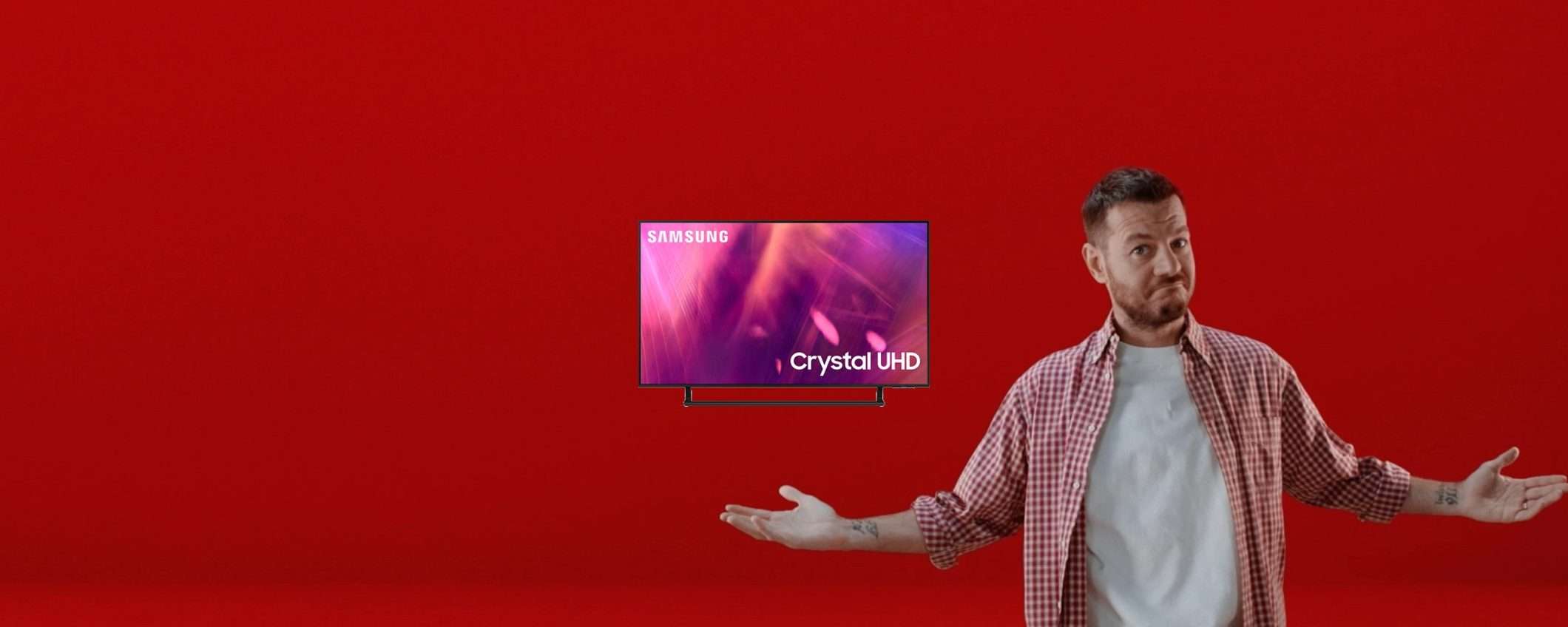 Samsung Crystal UHD: Ecco la PROMO di Vodafone