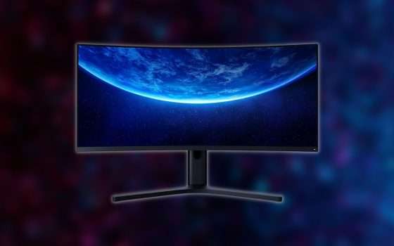 Monitor da gaming curvo Xiaomi: oltre 100€ di sconto su Amazon