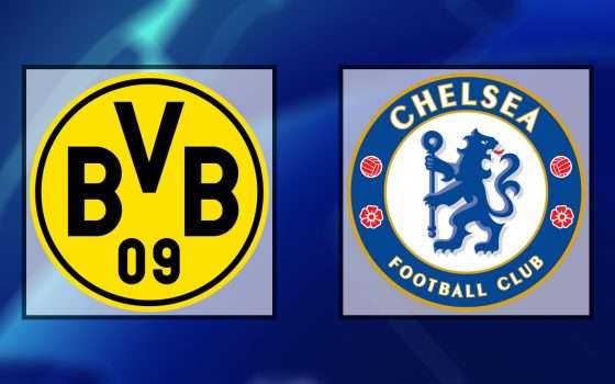 Come vedere Borussia Dortmund-Chelsea in streaming