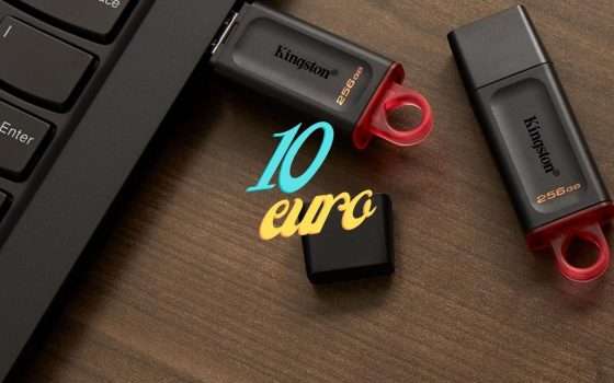 Chiavetta USB capiente e ultra veloce: 128GB a soli 10€