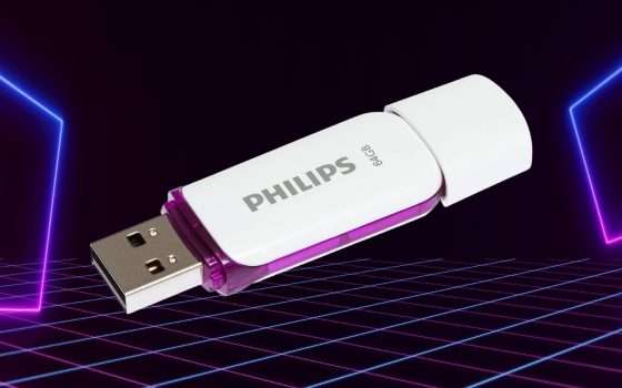 Chiavetta USB Philips 64GB: tua al 65% di SCONTO su Amazon