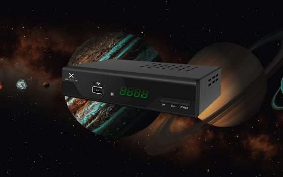 Digitale terrestre: decoder futuristico a soli 22€, affare Amazon