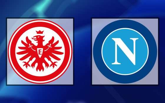 Come vedere Eintracht Francoforte-Napoli in streaming