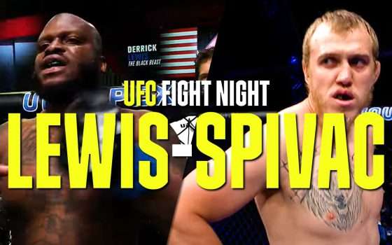 Come vedere UFC Fight Night: Lewis-Spivac in streaming