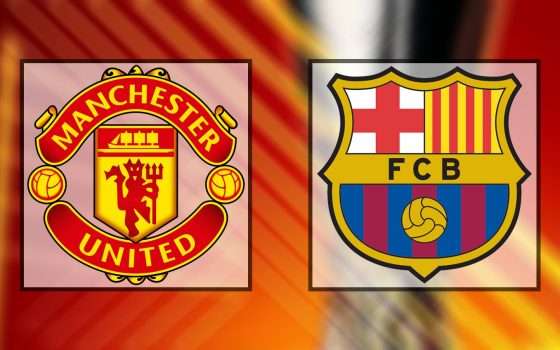 Come vedere Manchester United-Barcellona in streaming