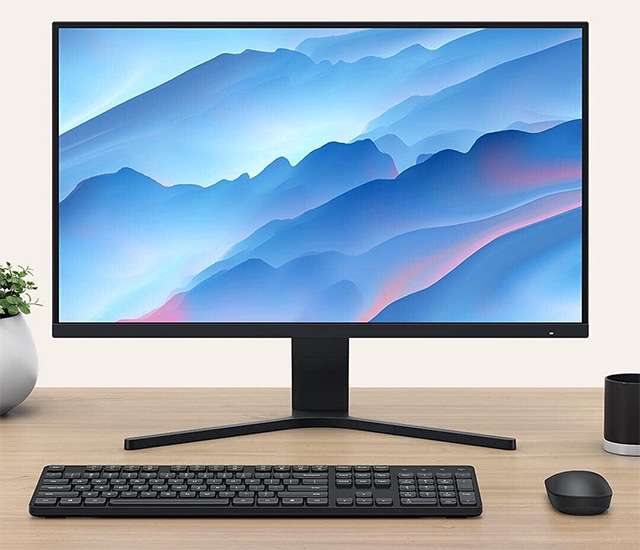 Lo schermo Xiaomi Mi Desktop Monitor da 27 pollici con risoluzione Full HD