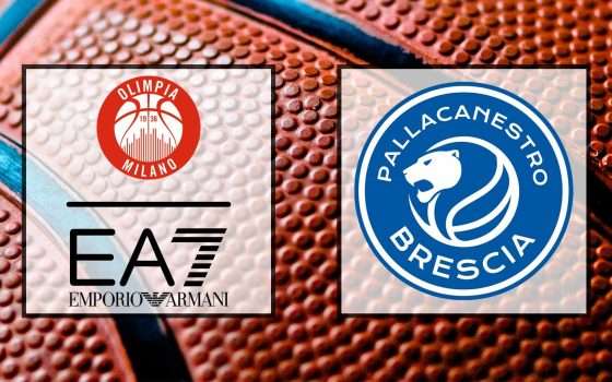 Come vedere Olimpia Milano-Brescia in streaming