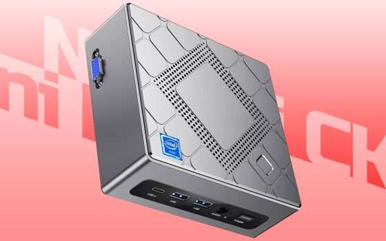 NiPoGi CK10: metti il Mini PC sulla scrivania (coupon)