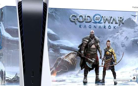 Coupon sconto per il bundle PS5+God of War+DualSense